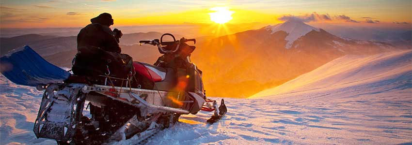 snowmobiling
